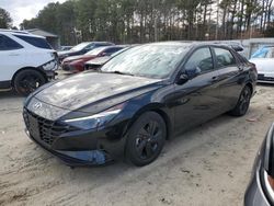 Salvage cars for sale at Seaford, DE auction: 2021 Hyundai Elantra SEL