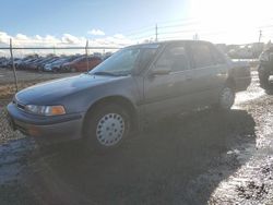 Salvage cars for sale at Eugene, OR auction: 1992 Honda Accord LX