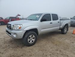 Salvage cars for sale at Houston, TX auction: 2010 Toyota Tacoma Double Cab Prerunner Long BED