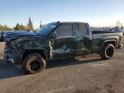 Salvage trucks for sale at Rancho Cucamonga, CA auction: 2015 GMC Sierra C1500 SLE