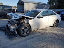 Salvage cars for sale at Midway, FL auction: 2017 Mercedes-Benz C300