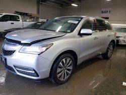 Acura salvage cars for sale: 2014 Acura MDX Technology