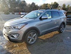 Salvage cars for sale from Copart Mendon, MA: 2015 Hyundai Santa FE GLS