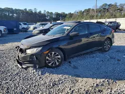 Salvage cars for sale at Ellenwood, GA auction: 2017 Honda Civic EX