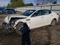 Salvage cars for sale at Finksburg, MD auction: 2013 KIA Optima LX