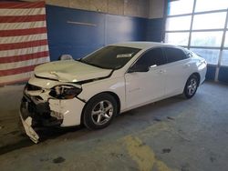 Chevrolet salvage cars for sale: 2018 Chevrolet Malibu LS