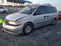 Salvage cars for sale at Spartanburg, SC auction: 2001 Honda Odyssey LX