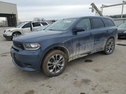 Salvage cars for sale at Kansas City, KS auction: 2020 Dodge Durango GT