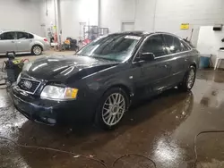 Audi salvage cars for sale: 2004 Audi A6 2.7T Quattro