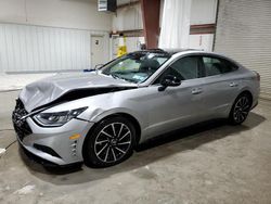 Salvage cars for sale at Leroy, NY auction: 2020 Hyundai Sonata SEL Plus