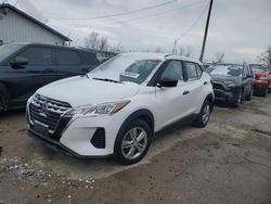 Salvage cars for sale at Pekin, IL auction: 2021 Nissan Kicks S