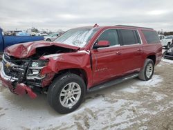 Chevrolet Suburban salvage cars for sale: 2015 Chevrolet Suburban K1500 LT