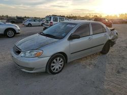 Salvage cars for sale at Houston, TX auction: 2004 Toyota Corolla CE