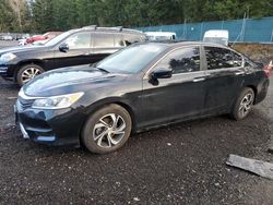 Honda salvage cars for sale: 2016 Honda Accord LX