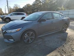 Nissan Sentra Vehiculos salvage en venta: 2021 Nissan Sentra SR