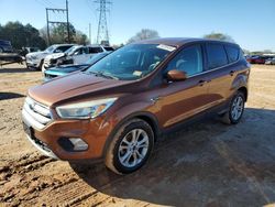 Salvage cars for sale at China Grove, NC auction: 2017 Ford Escape SE