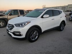 Salvage cars for sale at Kansas City, KS auction: 2017 Hyundai Santa FE Sport