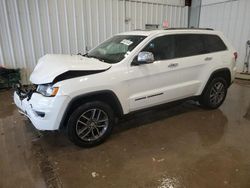 Salvage cars for sale at Franklin, WI auction: 2018 Jeep Grand Cherokee Limited