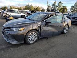 2018 Toyota Camry L en venta en Denver, CO