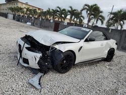 Salvage cars for sale at Opa Locka, FL auction: 2022 BMW M4 Competition