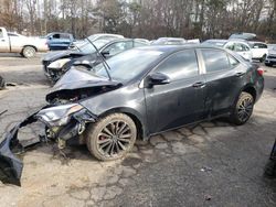 Salvage cars for sale at Austell, GA auction: 2016 Toyota Corolla L