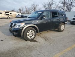 Salvage cars for sale at Bridgeton, MO auction: 2019 Nissan Armada SV