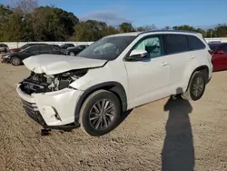 Salvage cars for sale at Theodore, AL auction: 2018 Toyota Highlander SE