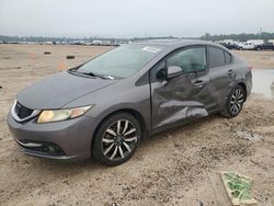 Honda salvage cars for sale: 2014 Honda Civic EXL