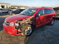 Salvage cars for sale at Earlington, KY auction: 2015 Dodge Journey SE