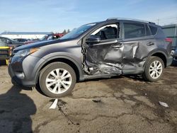 Salvage cars for sale at Pennsburg, PA auction: 2015 Toyota Rav4 Limited