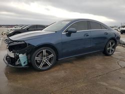 Salvage cars for sale at Grand Prairie, TX auction: 2020 Mercedes-Benz CLA 250