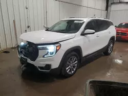 Salvage cars for sale at Franklin, WI auction: 2022 GMC Terrain SLT