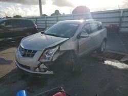 Salvage cars for sale from Copart Miami, FL: 2012 Cadillac SRX Luxury Collection