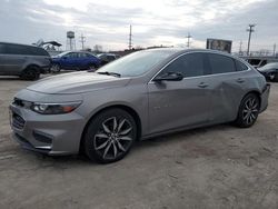 Chevrolet salvage cars for sale: 2017 Chevrolet Malibu LT