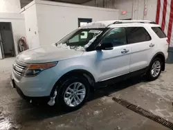 Salvage cars for sale at Northfield, OH auction: 2015 Ford Explorer XLT