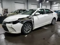 Salvage cars for sale from Copart Ham Lake, MN: 2015 Toyota Camry LE