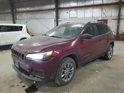 Salvage cars for sale at Des Moines, IA auction: 2019 Jeep Cherokee Latitude Plus