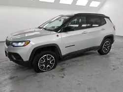 Jeep salvage cars for sale: 2024 Jeep Compass Trailhawk