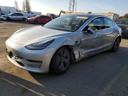 Tesla salvage cars for sale: 2018 Tesla Model 3