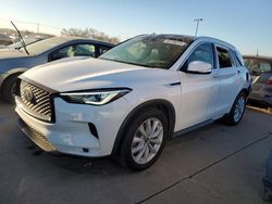 Salvage cars for sale at Wilmer, TX auction: 2019 Infiniti QX50 Essential