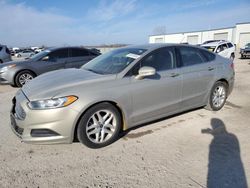 Salvage cars for sale at Kansas City, KS auction: 2016 Ford Fusion SE