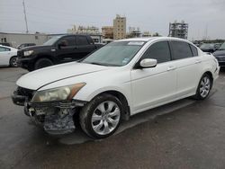 Salvage cars for sale at New Orleans, LA auction: 2008 Honda Accord EXL