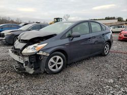 Salvage cars for sale at Hueytown, AL auction: 2015 Toyota Prius