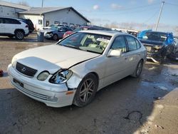 Salvage cars for sale at Pekin, IL auction: 2003 Lexus GS 300