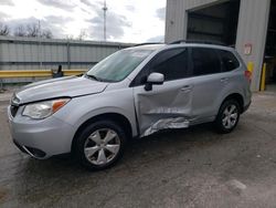 Salvage cars for sale at auction: 2015 Subaru Forester 2.5I Premium