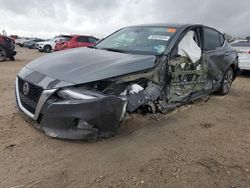 Salvage cars for sale at Houston, TX auction: 2021 Nissan Altima SV