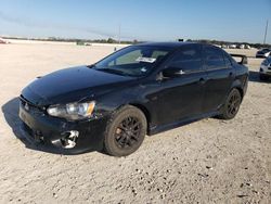 Salvage cars for sale at New Braunfels, TX auction: 2017 Mitsubishi Lancer ES