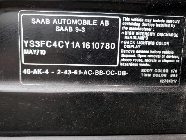 2010 Saab 9-3 Aero