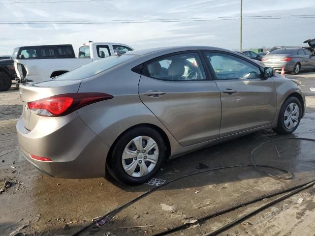 2016 Hyundai Elantra SE