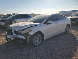 Salvage cars for sale at Phoenix, AZ auction: 2018 Ford Fusion SE